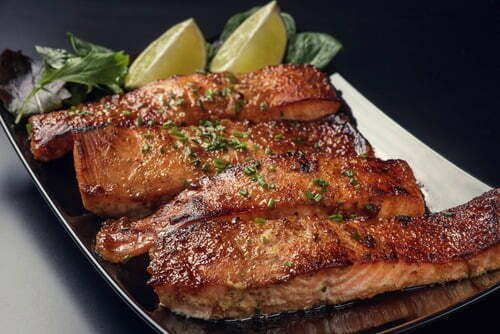 Honey Glazed Salmon