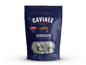 Caviale Tiger Peeled & Deveined Colossal Frozen Shrimp 400gm — Maxim Food