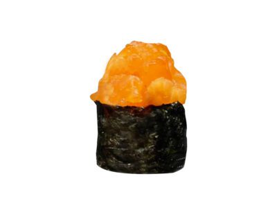 gunkan salmon sushi