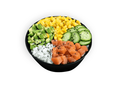 salmon poke bowl