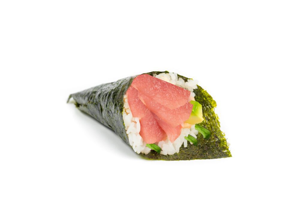 temaki tuna sushi
