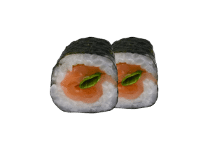 Hoso Smoked Salmon Sushi Roll — Maxim Food