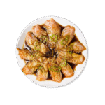 طبق سلمون شرائح