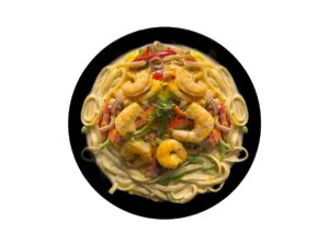 Italian shrimp noodles