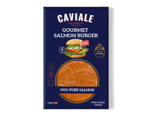salmon burger