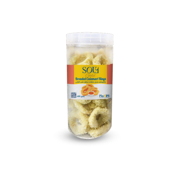 Breaded calamari rings