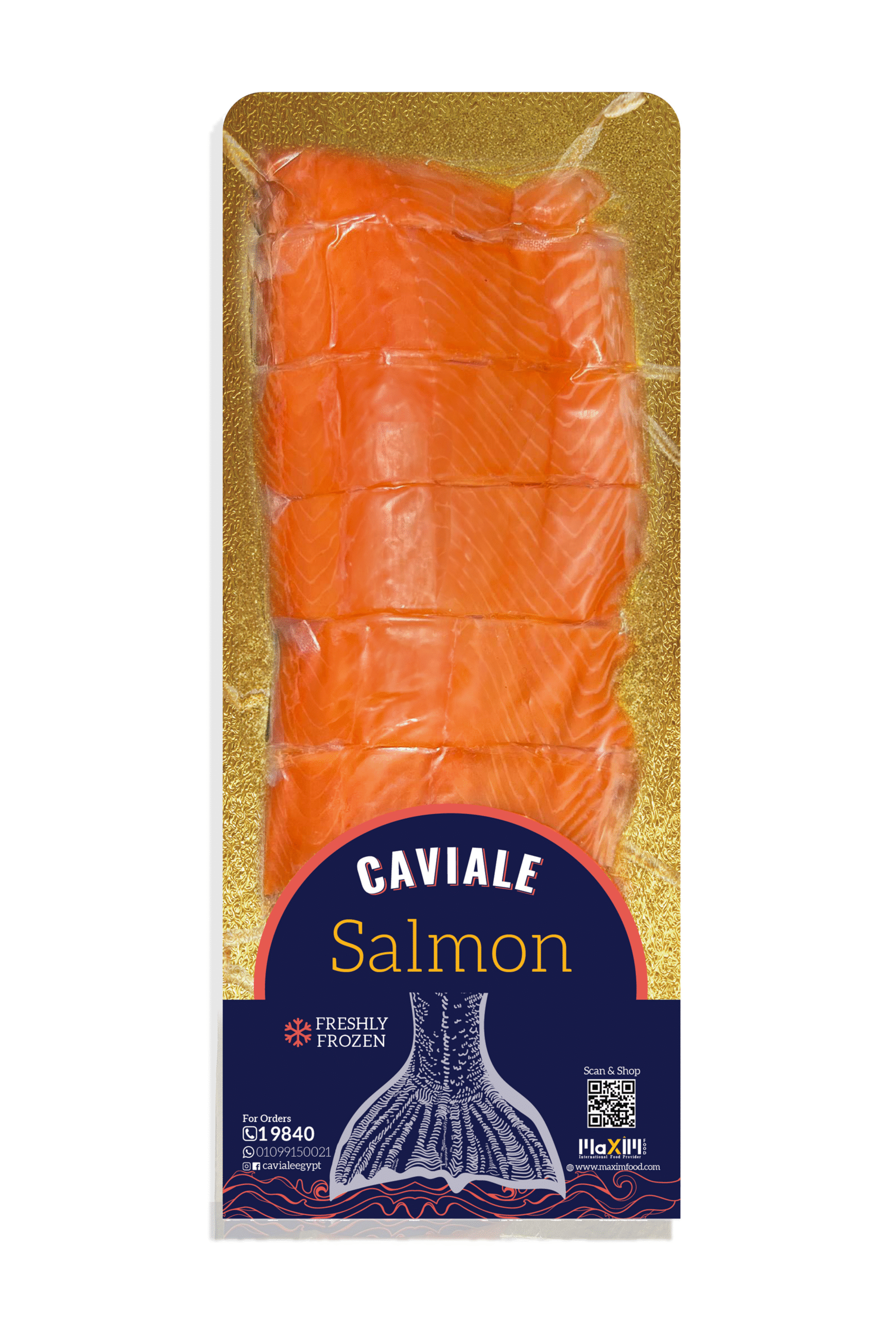 Caviale-frozen-Scottish-Salmon-Whole-Side salmon fillet