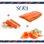 Bundle 1: Soly Halfside Salmon Fillet 500gm + Smoked Salmon 100gm + Surimi Crab Sticks 250gm — Maxim Food