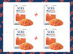 minced salmon