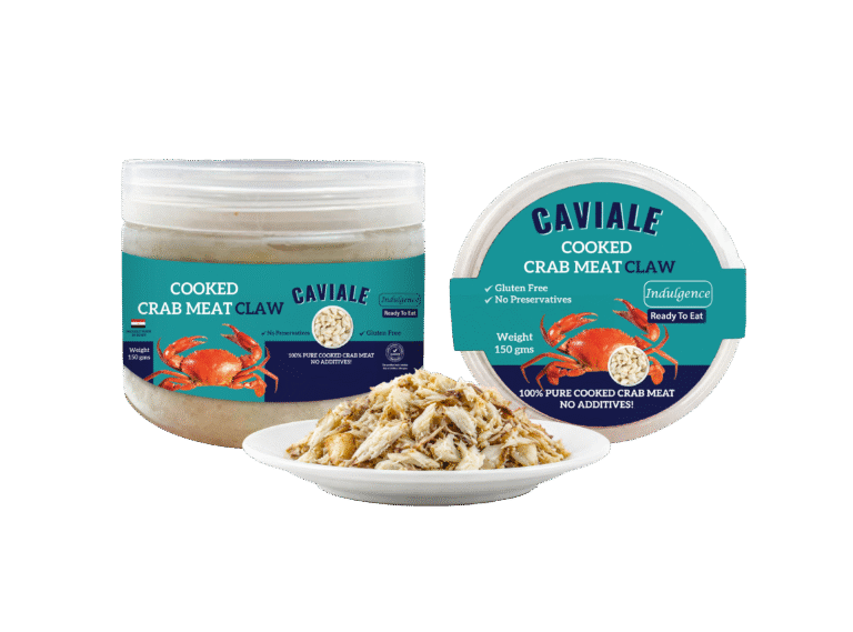 Caviale Cooked Pure Crab Meat Claw Pieces 150gm — Maxim Food